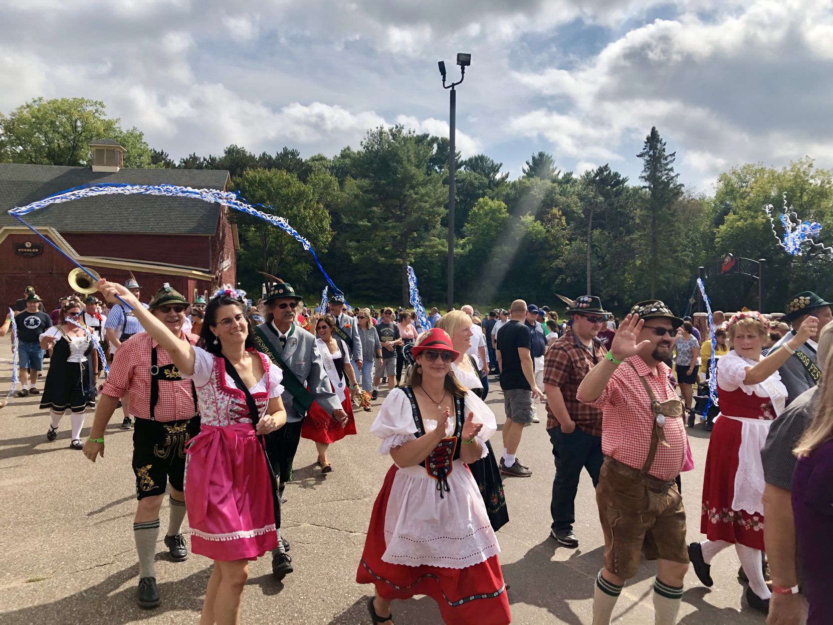 Oktoberfest 2019 royalty announcement and golden keg procession